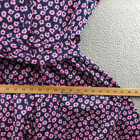 Katharine Kidd Women Dress Purple Mini Floral‎ Puffed size 4 - Picture 7 of 12